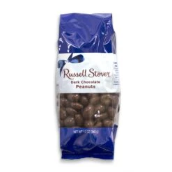 Dark Chocolate Peanuts, 12 Oz. Bag