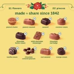 Whitman's Sampler® Assorted Chocolates, 10 Oz. -Sweet Gift Shop 076740070665 7066 10oz whitmans assorted con