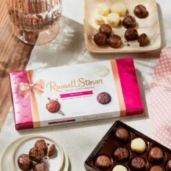 Truffle Assortment, 9.4 Oz. Box -Sweet Gift Shop 077260044075 4407d 9.4oz copperbowline truffles sil1
