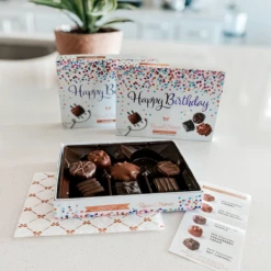 Assorted Chocolates Happy Birthday Box, 4.6 Oz. -Sweet Gift Shop 077260044273 4427 4.6oz happybirthday assortedbox sil2 1