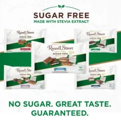 Sugar Free Chocolate Candies - Multi Flavor, 10 Oz. Bag -Sweet Gift Shop 077260090942 9094 10oz sugarfree assorted group 1