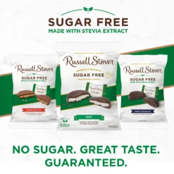 Sugar Free Mint Patties, 3 Oz. Bag -Sweet Gift Shop 077260096265 9626 3oz sugarfree dvmint group 1