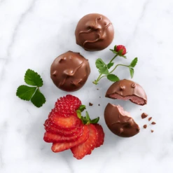 Sugar Free Strawberry Creme, 3 Oz. Bag 12 Sugar Free Strawberry Creme, 3 Oz. Bag -Sweet Gift Shop 077260096432 9643 3oz sugarfree strawberrycream sil1 1