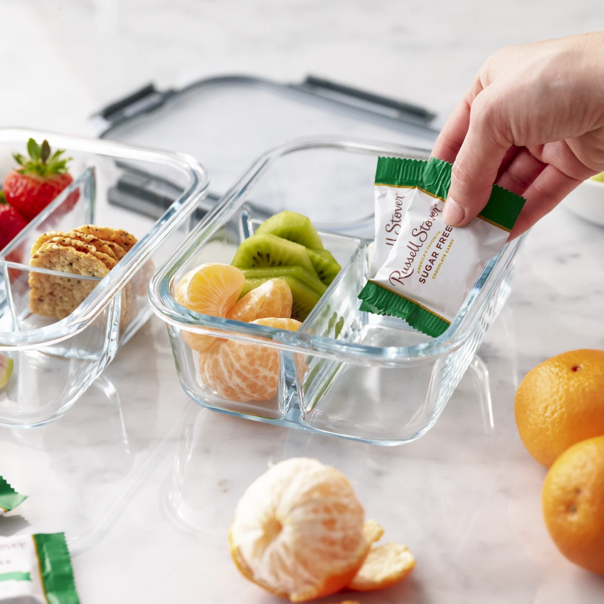 Sugar Free Dark Chocolate Pecan Delight, 3 Oz. Bag 8 Sugar Free Dark Chocolate Pecan Delight, 3 Oz. Bag - Image 6