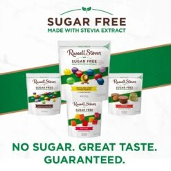 Sugar Free Candy Coated Chocolate Peanut Gems, 7.5 Oz. Bag -Sweet Gift Shop 077260100207 10000034 7.5oz sugarfree peanutgems group