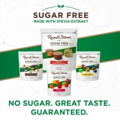 Sugar Free Mini Peanut Butter Cups, 7.5 Oz. Bag -Sweet Gift Shop 077260103185 10000305 7.5oz sugarfree pbmini group 1