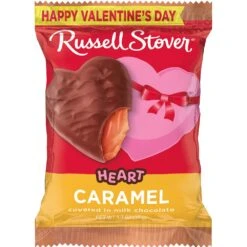 Milk Chocolate Caramel Heart, 1.3 Oz., Case Of 18 -Sweet Gift Shop 077260106629 10000487 rsc v24 1.3oz mc caramel heart