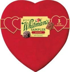 Whitman's Sampler RedSuede Heart, 15.02 Oz.