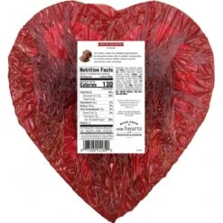 Pecan Delights Red Foil Heart, 4.5 Oz. -Sweet Gift Shop 10001154 sz4 v24 rfh back 1200x1200 bd93c0f