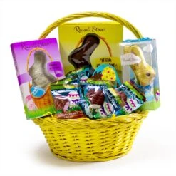 Some-bunny Special Easter Gift Basket (yellow) -Sweet Gift Shop 10001213 alt1 1000 1