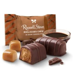 Dark Chocolate Molasses Chews, 24 Oz. -Sweet Gift Shop 1544rtl molasseschew 3000x3000 1200x1200 bd93c0f 1 1