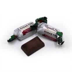 Sugar Free Dark Chocolate Raspberry Truffle Miniature, 10 Oz. Box -Sweet Gift Shop 1977 alt2 1000