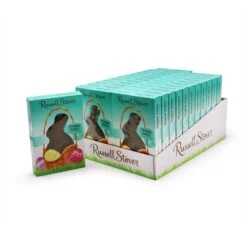 Milk Chocolate Peanut Butter Flatback Rabbit, 1.5 Oz., Case Of 24