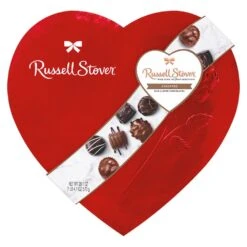 Front Page 25 Assorted Chocolates Red Foil Heart, 20.1 Oz.