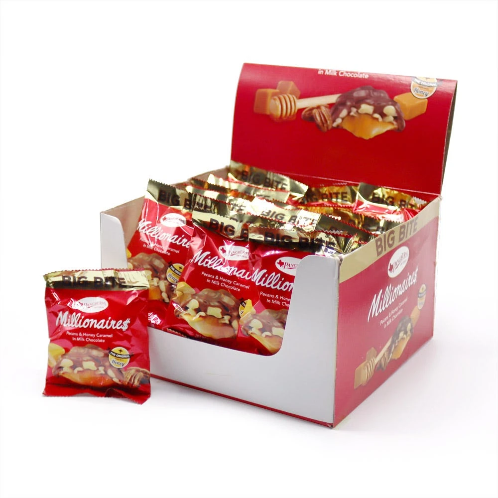 Pangburn's Texas Millionaires Big Bites, 2 Oz. Bars, Case Of 18 3 Pangburn's Texas Millionaires Big Bites, 2 Oz. Bars, Case Of 18