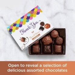 Assorted Chocolates Thank You Box, 4.6 Oz. -Sweet Gift Shop 5715813d4de36669fa9d060743118fa906cdfd194aaa8a5b3e884429808854d8