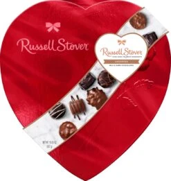 Assorted Chocolates Red Foil Heart, 15.05 Oz.