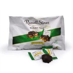 Sugar Free Dark Chocolate Pecan Delight, 10 Oz. Bag -Sweet Gift Shop 6dcef54f6d67a86f281f38b5cffe4f1c49c827739b21dfe50b4d116aeb4c559e