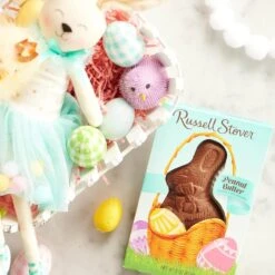 3 Oz. Milk Chocolate Peanut Butter Flatback Rabbit, Case Of 12 -Sweet Gift Shop a0c97a14aeddfe7d55858b89c333e362cb20e9e67f15a914c96ebf25c73c753d