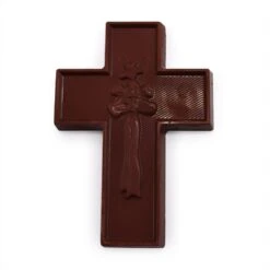 Solid Milk Chocolate Cross, 1.5 Oz., Case Of 24 -Sweet Gift Shop aa475ce25fd0a8c3fff241ee4ff8470fd8ed7ab4b822ba003d04f2db135111ae