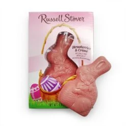 Strawberries 'n Cream Solid Rabbit, 1.5 Oz., Case Of 24 -Sweet Gift Shop dd34041dfd51f164519799d5997313e40a54d0b986171a2c43c1171ba2699040