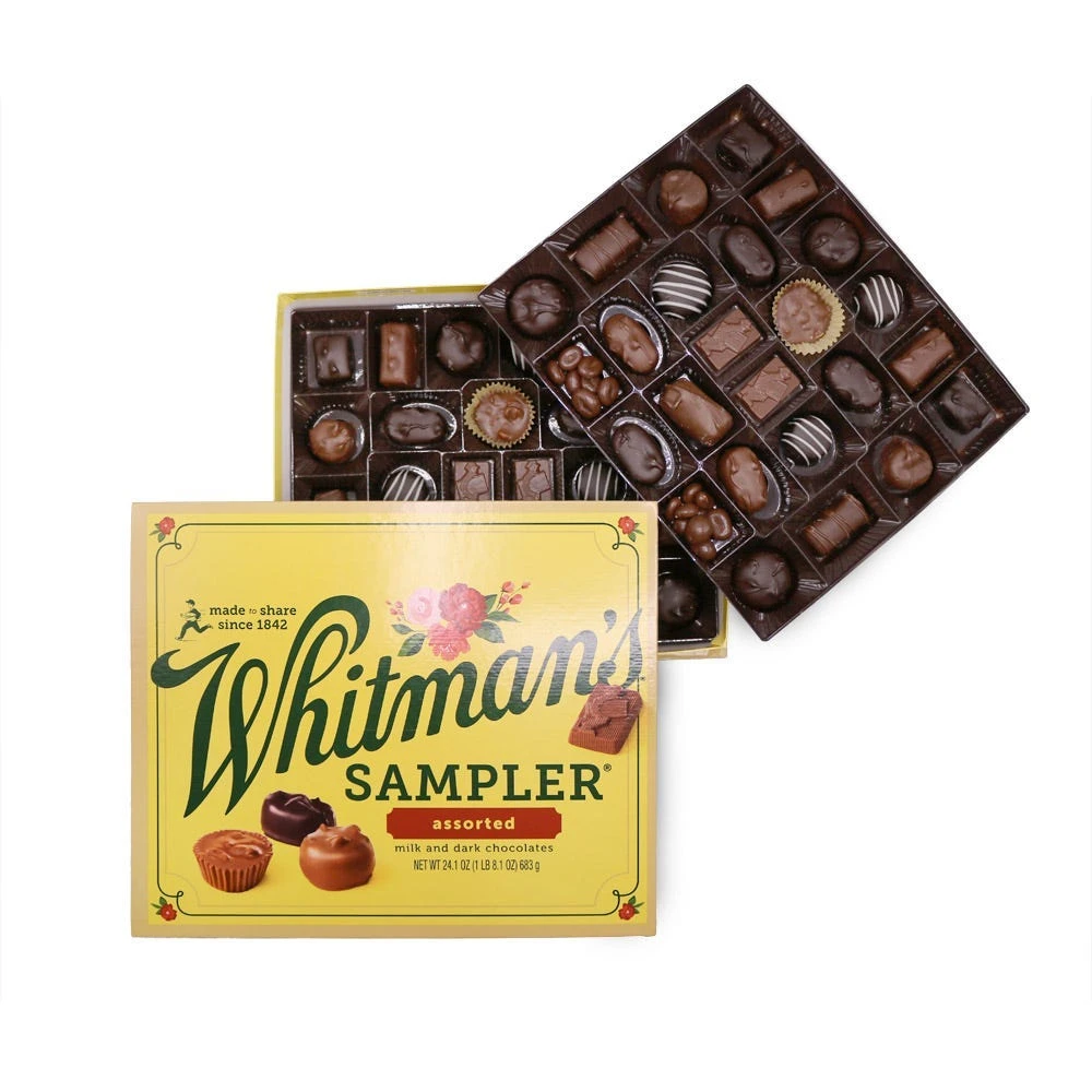 Whitman's Sampler Assorted Chocolates, 24.1 Oz. 3 Whitman's Sampler Assorted Chocolates, 24.1 Oz.