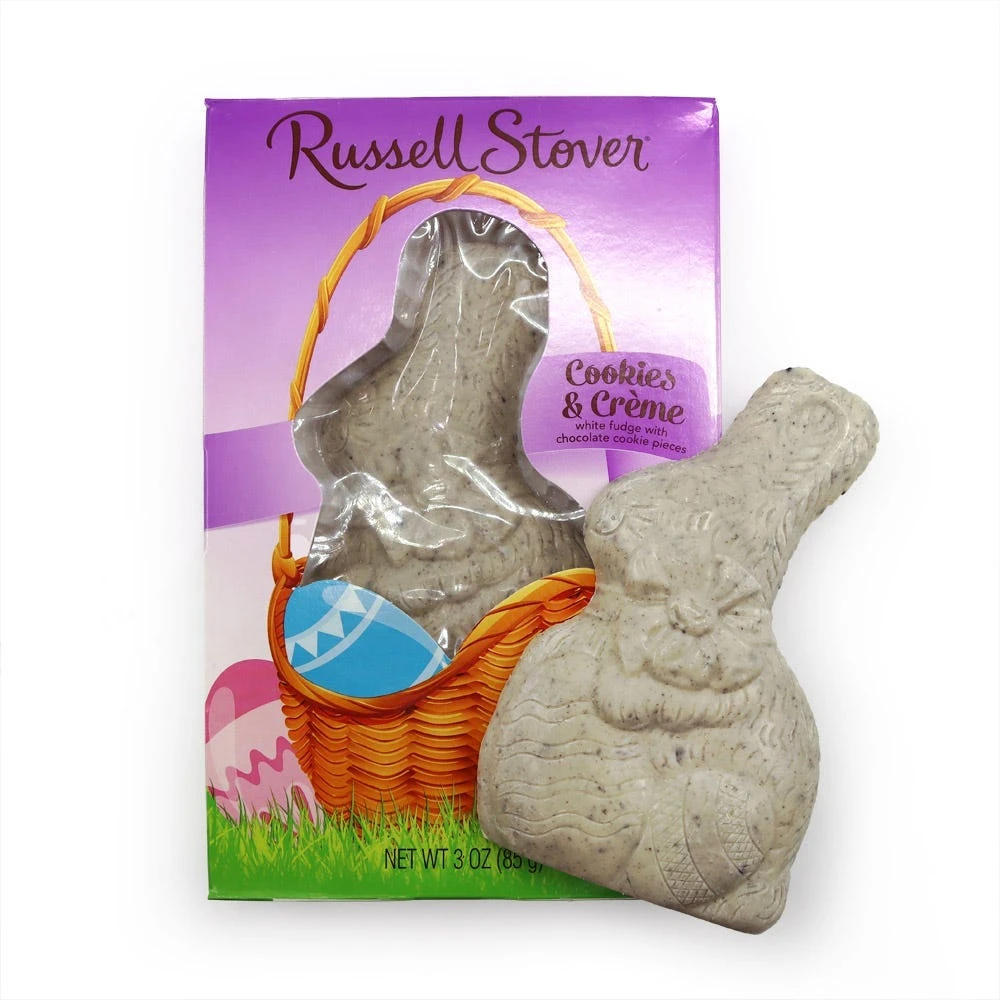 Cookies 'n Cream Soliid Rabbit, 3 Oz., Case Of 12 4 Cookies 'n Cream Soliid Rabbit, 3 Oz., Case Of 12 - Image 2